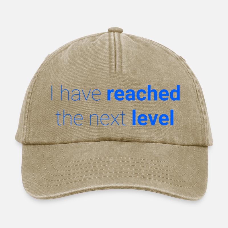 Abstract contrast pattern for self-expression - Relaxed Vintage Cap - vintage beige