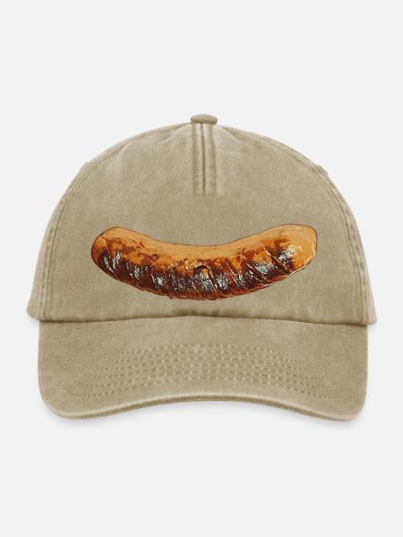Bratwurst - Relaxed Vintage Cap - Vintage Beige