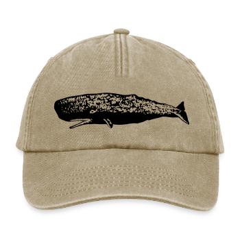Pottwal - Relaxed Vintage Cap - Vintage Beige - Vorne