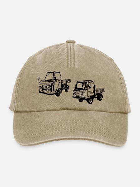 Multicar M22 M25 M26 - Relaxed Vintage Cap - Vintage Beige