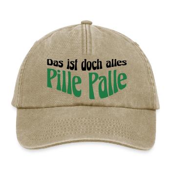 Pille Palle - Relaxed Vintage Cap - Vintage Beige - Vorne