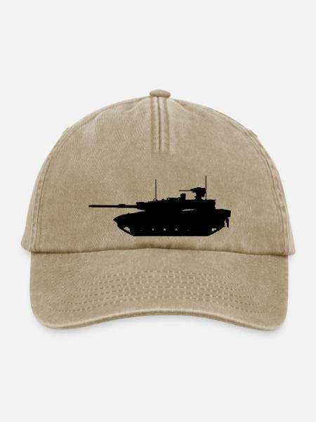 Militärpanzer - Relaxed Vintage Cap - Vintage Beige
