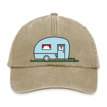 VACANCES. BONNES VACANCES. MAÎTRESSE. MAÎTRE. PROF - Casquette vintage décontractée - beige vintage - Devant