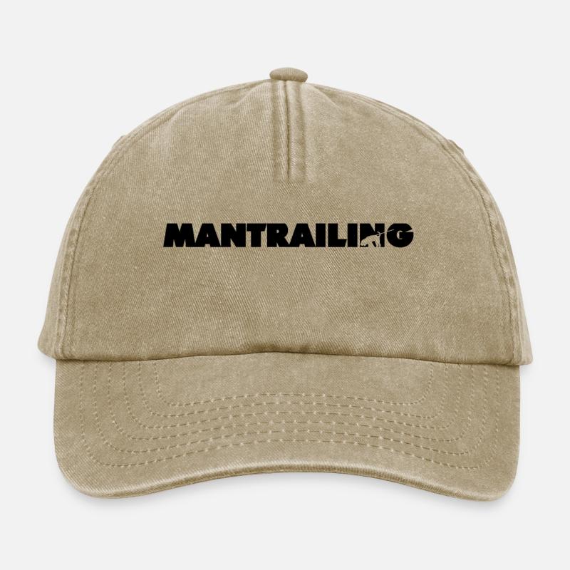Mantrailing - Relaxed Vintage Cap - Vintage Beige