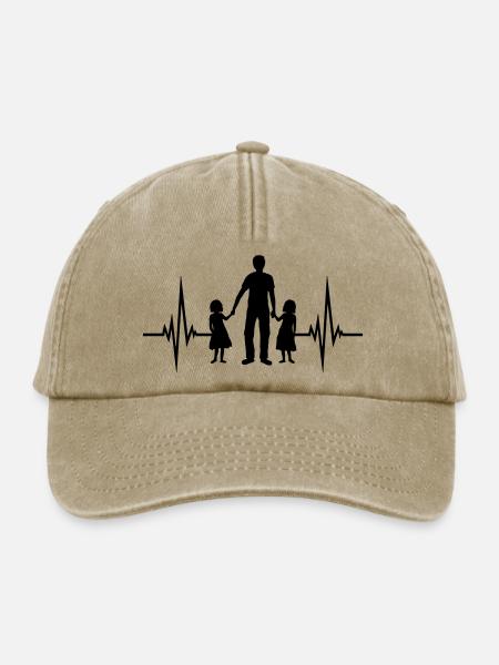 2 Töchter Puls - Relaxed Vintage Cap - Vintage Beige