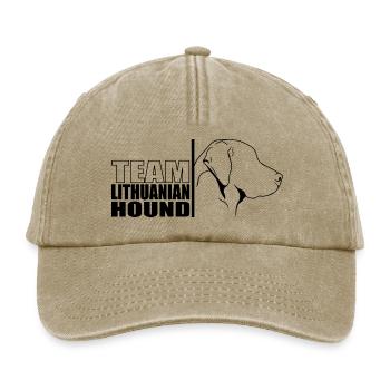 ÉQUIPE Chiens de chasse Chien de chasse Wilsigns - Casquette vintage décontractée - beige vintage - Devant