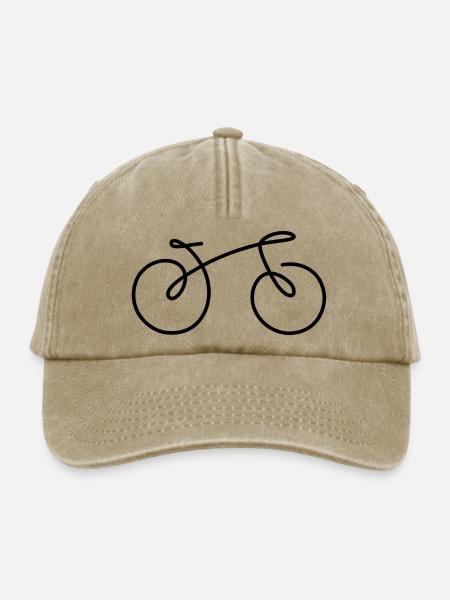 Fahrrad Linie - Relaxed Vintage Cap - Vintage Beige
