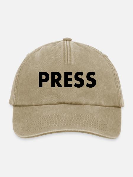 Press - Relaxed Vintage Cap - Vintage Beige