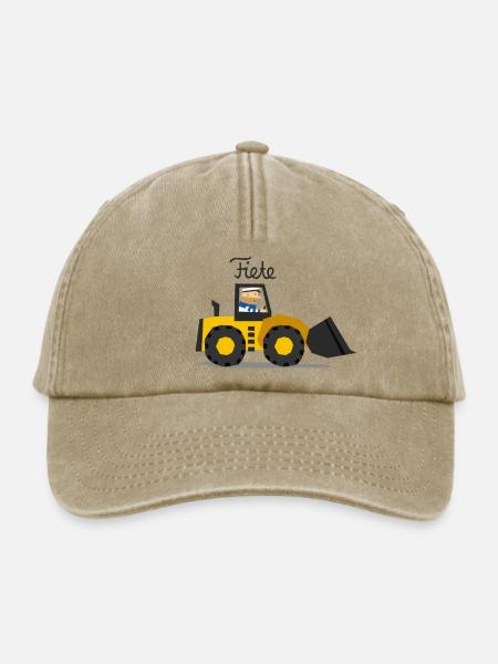 Bagger - Relaxed Vintage Cap - Vintage Beige