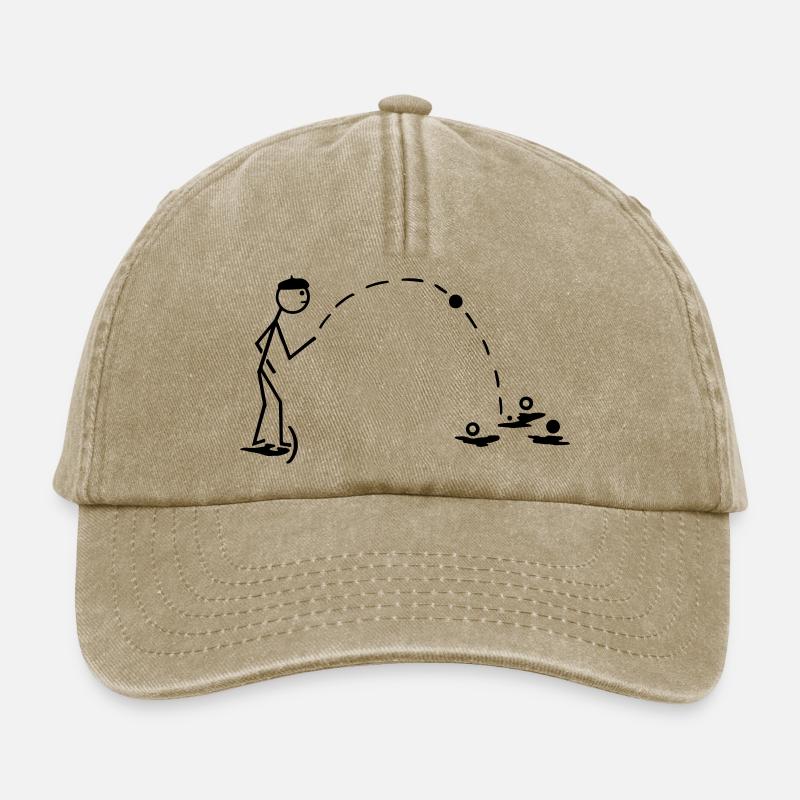 boule - Relaxed Vintage Cap - Vintage Beige
