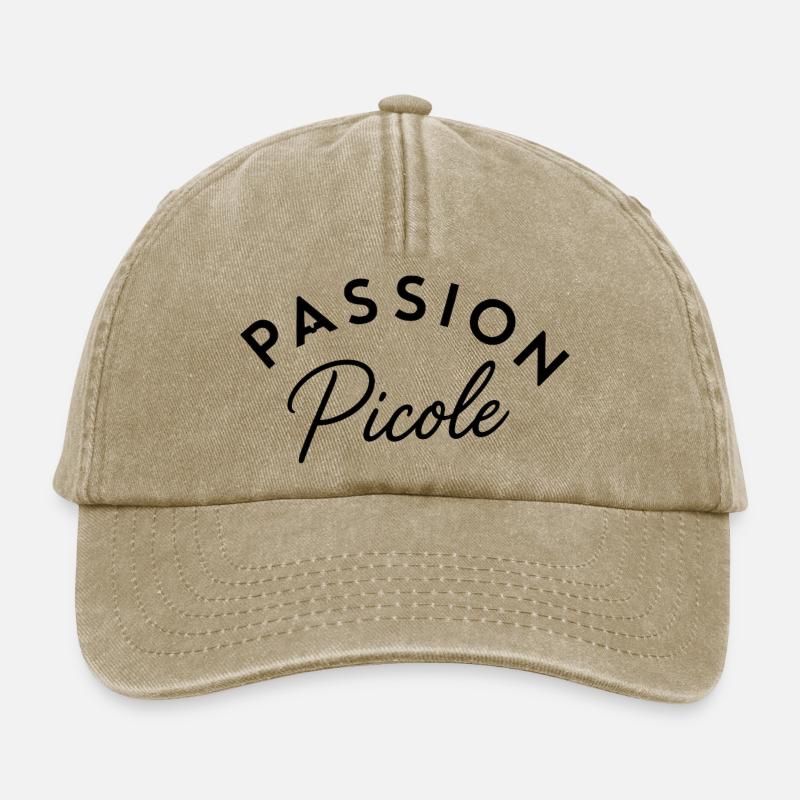 PP - Casquette vintage décontractée - beige vintage