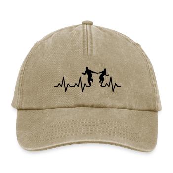 Collegiate Shag - Bounce Sequence . Heartbeat Swing - Relaxed Vintage Cap - vintage beige - Front