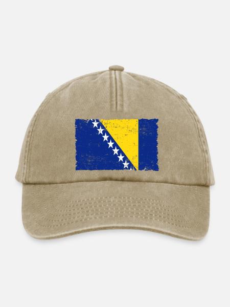 Bosnien - Relaxed Vintage Cap - Vintage Beige