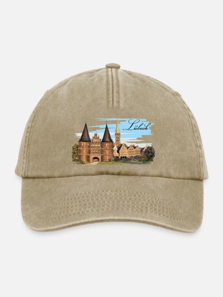 Lübeck - Relaxed Vintage Cap - Vintage Beige