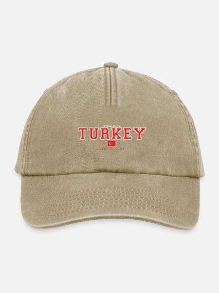 Turkey - Relaxed Vintage Cap - Vintage Beige