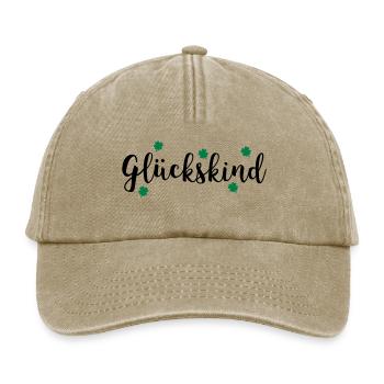 GLU CKSKIND - Relaxed Vintage Cap - Vintage Beige - Vorne