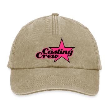 Casting Crew | Star | Stern - Casquette vintage décontractée - beige vintage - Devant