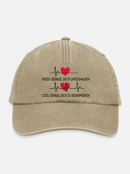 Medizin - Relaxed Vintage Cap - Vintage Beige