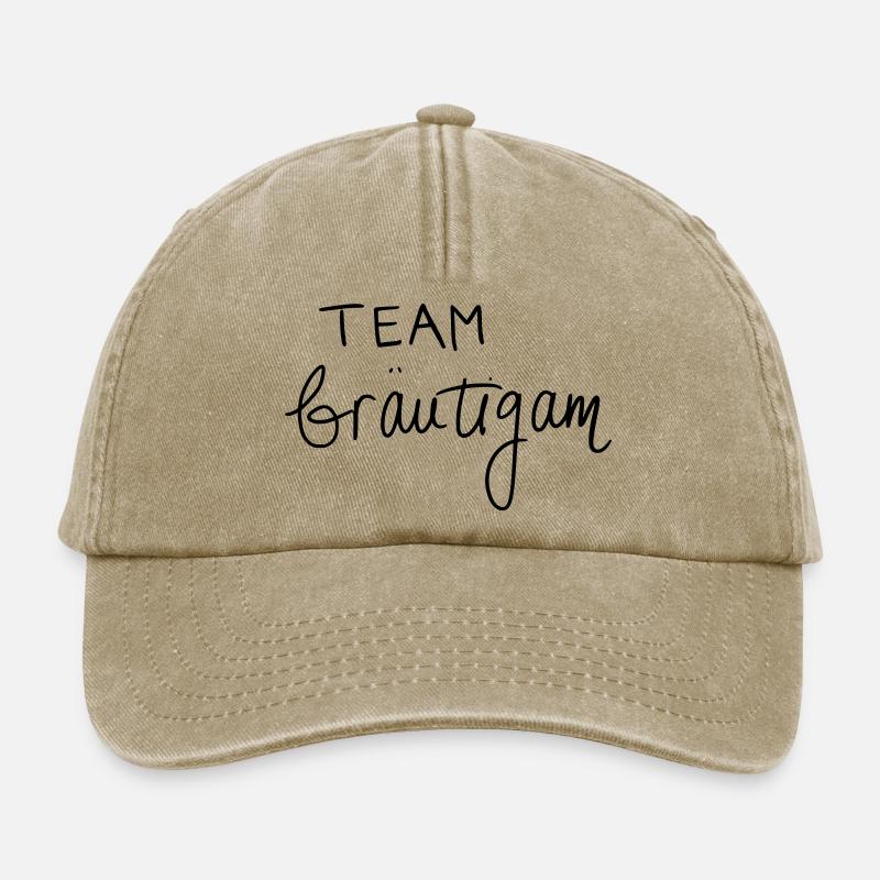 Team Bräutigam - Relaxed Vintage Cap - Vintage Beige