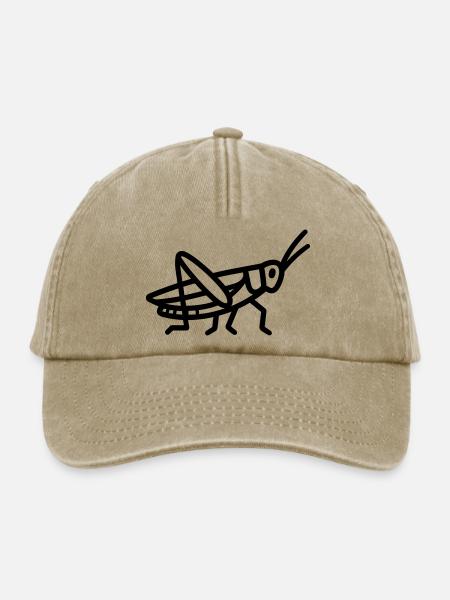 Heuschrecke - Relaxed Vintage Cap - Vintage Beige