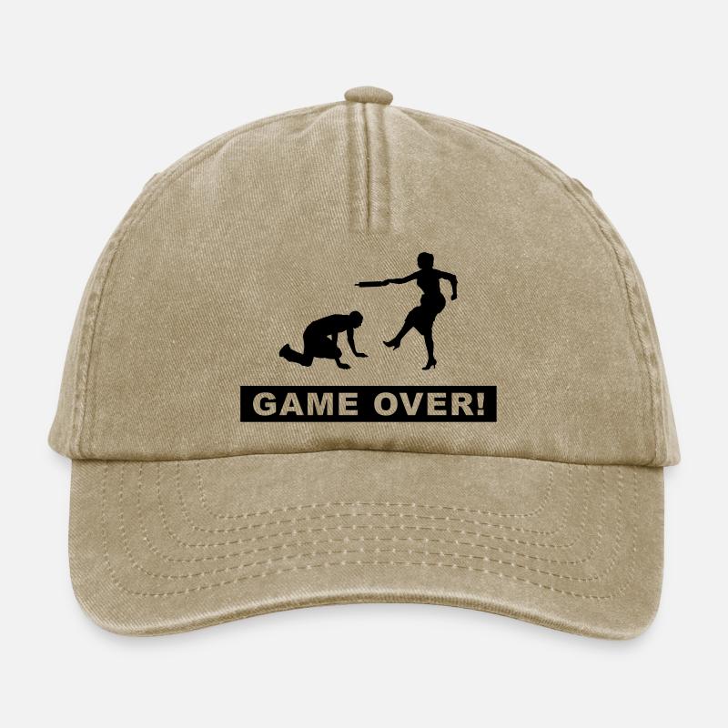 cerf la nuit - Casquette vintage décontractée - beige vintage