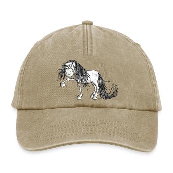 Lustiger Andalusier - Relaxed Vintage Cap - Vintage Beige - Vorne