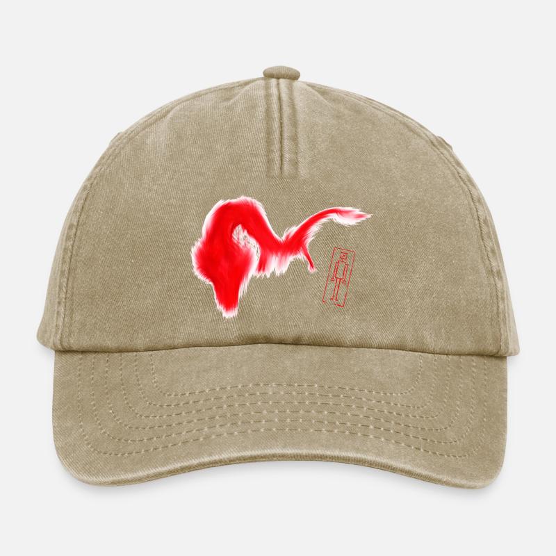 Drache - Relaxed Vintage Cap - Vintage Beige