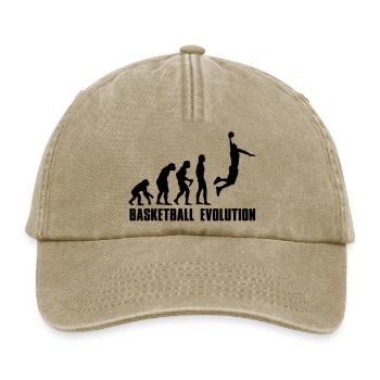 Evolution Basket Dunk - Casquette vintage décontractée - beige vintage - Devant