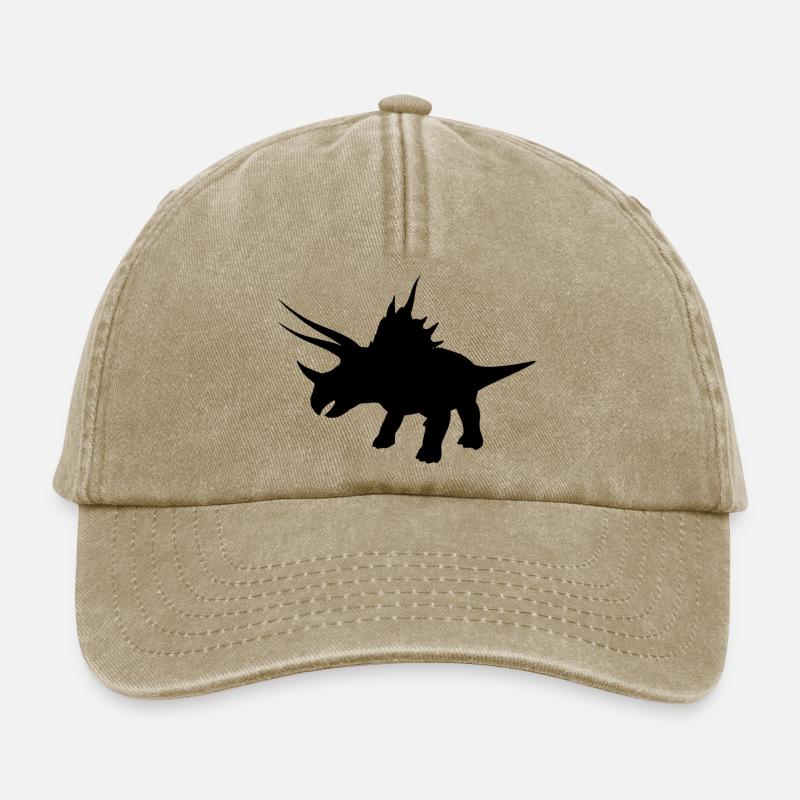 dino - Relaxed Vintage Cap - vintage beige