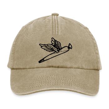 We fly so High - Relaxed Vintage Cap - vintage beige - Front