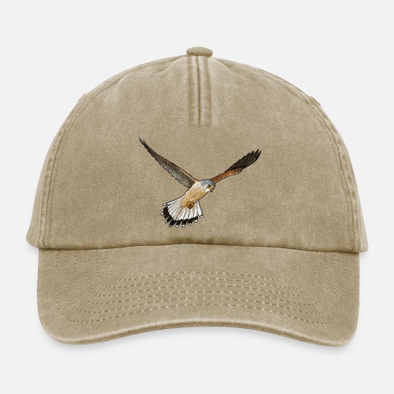 Kestrel klistermærker - Relaxed Vintage Cap - vintagebeige