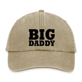 BIG DADDY - Relaxed Vintage Cap - vintage beige - Front