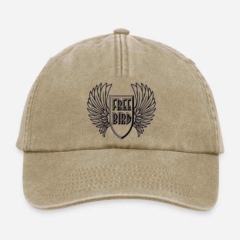 Free Bird - Relaxed Vintage Cap - Vintage Beige