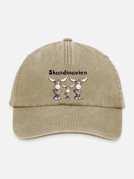 Elche aus Skandinavien - Relaxed Vintage Cap - Vintage Beige