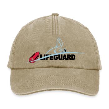 Lifeguard sauveteur aquatique - Casquette vintage décontractée - beige vintage - Devant