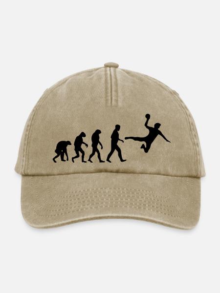handball evolution - Relaxed Vintage Cap - Vintage Beige