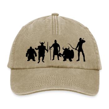 fantasy - Relaxed Vintage Cap - Vintage Beige - Vorne