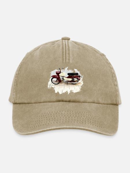 Simson Star - Relaxed Vintage Cap - Vintage Beige