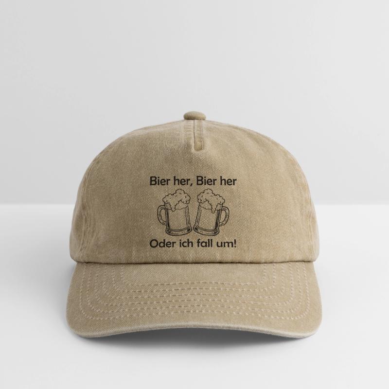 Bees here, Bees here - oder ich fall um! Relaxed Vintage Cap