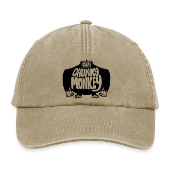 Chunky Affe - Relaxed Vintage Cap - Vintage Beige - Vorne