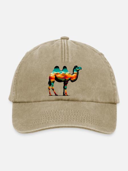 Kamel - Relaxed Vintage Cap - Vintage Beige