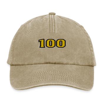ALLES GUTE ZUM GEBURTSTAG. ALLES GUTE ZUM GEBURTSTAG. JAHRESTAG. - Relaxed Vintage Cap - Vintage Beige - Vorne