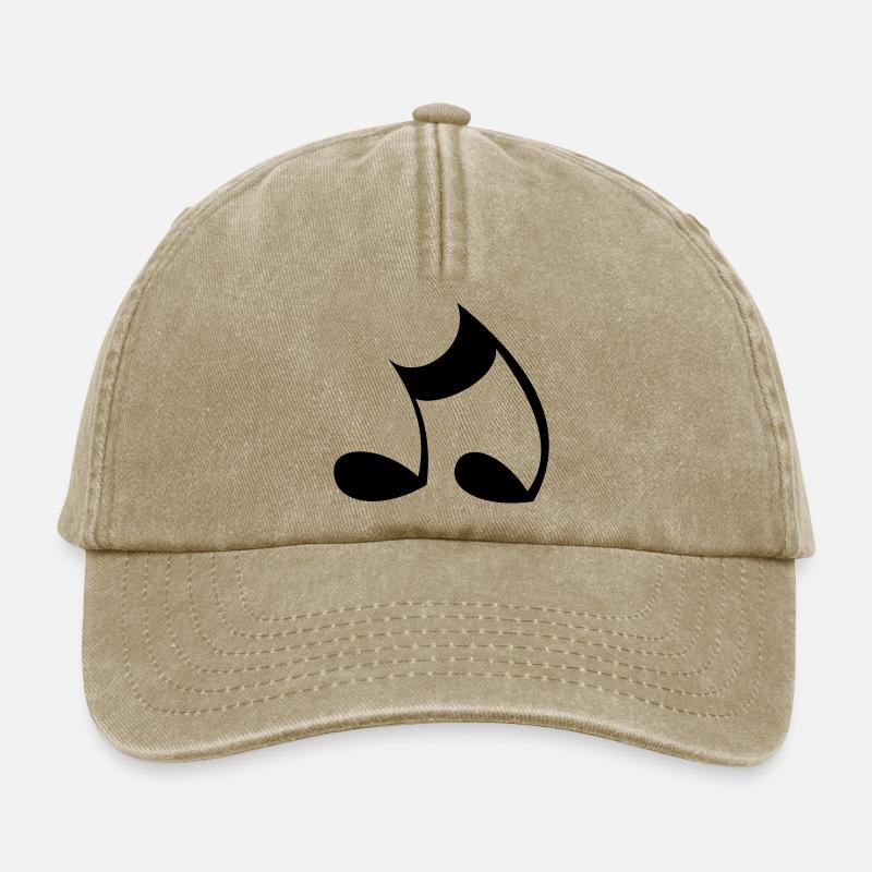 Note - Casquette vintage décontractée - beige vintage