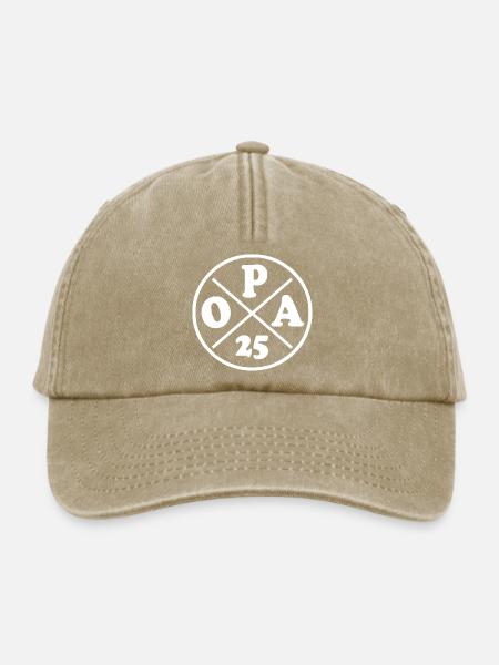 Opa 2025 - Relaxed Vintage Cap - Vintage Beige