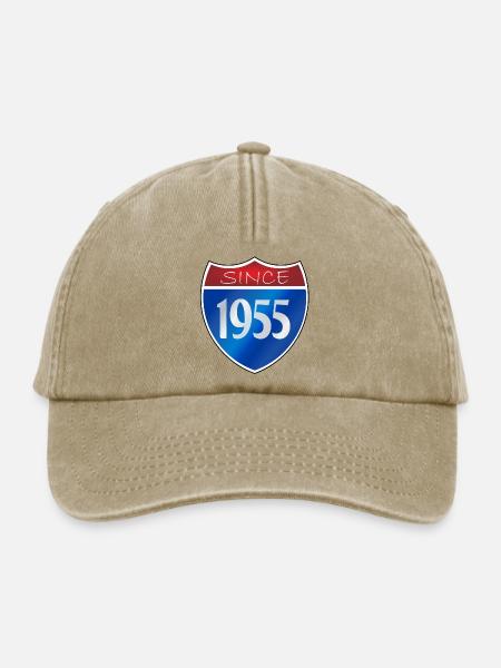 Since 1955 - Relaxed Vintage Cap - Vintage Beige