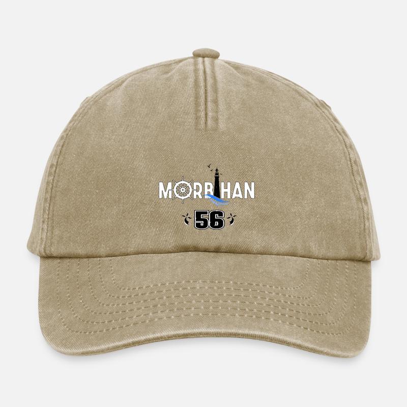 Morbihan - Relaxed Vintage Cap - vintage beige