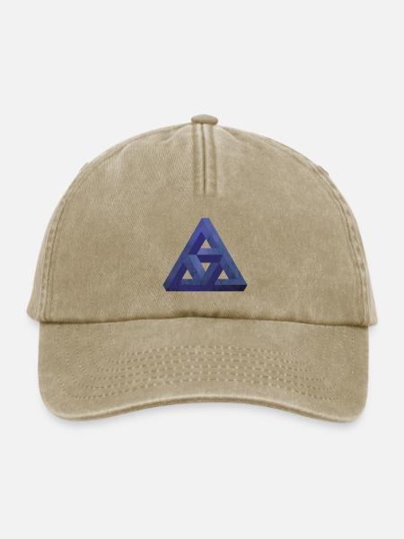 Individuelle Prisma Illusion - Relaxed Vintage Cap - Vintage Beige