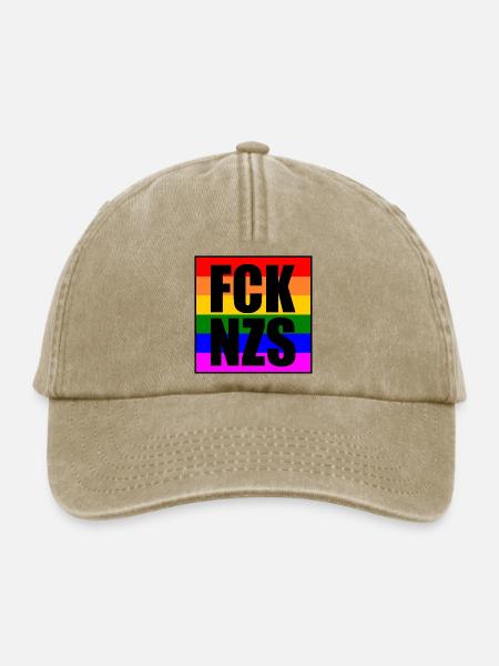 Fck nzs - Relaxed Vintage Cap - Vintage Beige