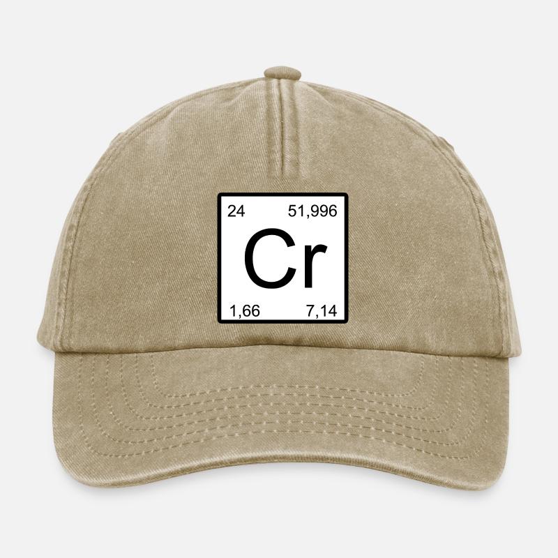 Chromium Element Blueprint - Relaxed Vintage Cap - Vintage Beige