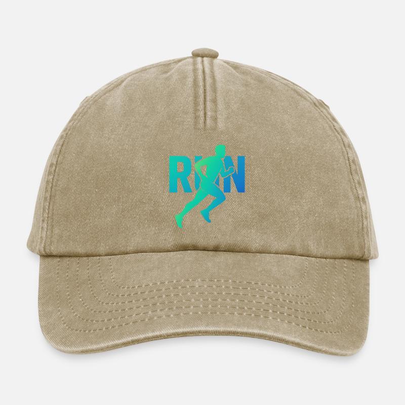 Dynamic Runner RUN - Relaxed Vintage Cap - vintage beige